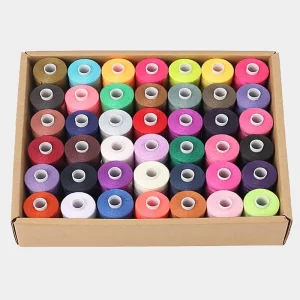 Sewing Thread, 42 Colors All Purpose Sewing Thread,30wt, 42 Spool, 1000 Yards Polyester Threads