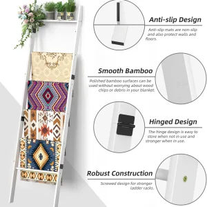 6-Tier Blanket Ladder