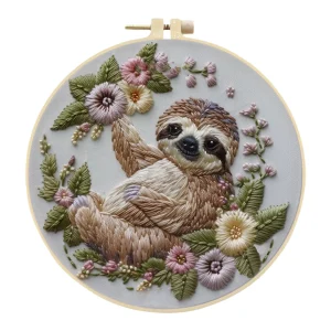 Animal Stamped Cross Stitch Embroidery Kits